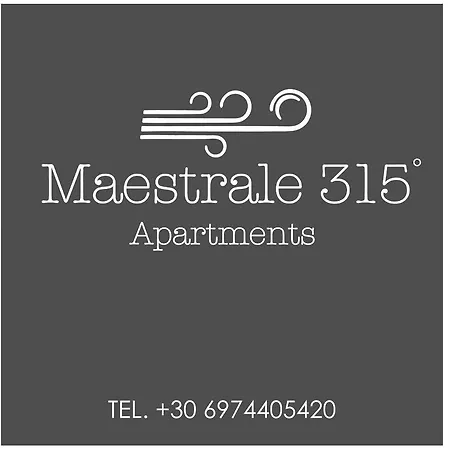 Maestrale 315° Apartments Неа-Миханиона Экстерьер фото